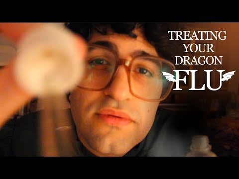 [ASMR] Adventurer Takes Care of Your Flu (You're A Dragon)