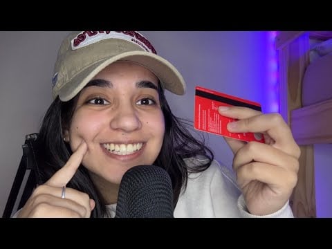 asmr no meu cartão de crédito 👀💸