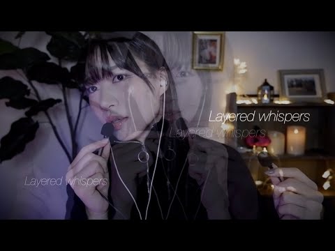 【ASMR】3人に分身して好き勝手囁く💭［脳内貫通/レイヤードサウンド］