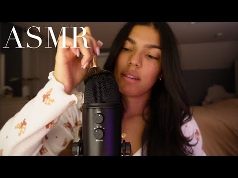 ASMR mic brushing sounds 
