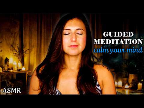 ASMR Guided Meditation for Sleep & Deep Relaxation 🌿 Affirmations, Stress Relief, Mindfulness & Calm