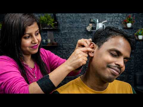 Chaitali's Magic Touch For Satisfying Ear Fingering | Intense Scalp Pressure ASMR Massage For Sleep