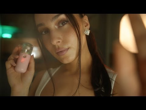 ASMR Relaxing Spa Facial (personal attention, face touching, roleplay)