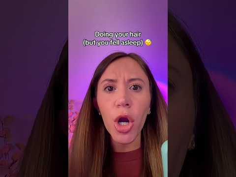 ASMR Doing Your Hair But You're Asleep..