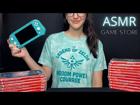 ASMR Game Store - Nintendo Switch l Soft Spoken, Personal Attention