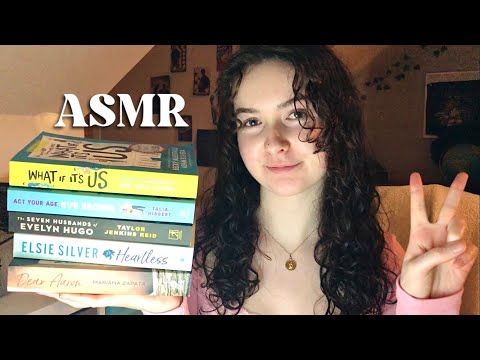 ASMR || ROMANCE BOOK RECOMMENDATIONS✨ Fast tapping