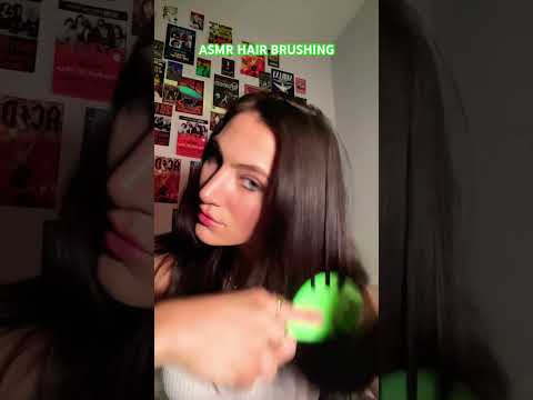 ASMR HAIR BRUSHING #asmrsounds #asmrshorts #asmr #asmrtriggers