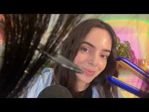 ASMR Hairplay to Melt You to Sleep ✨ Combing, Touching, Brushing & Straightening Your Bangs