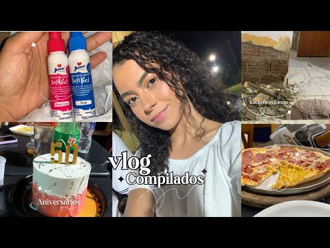 ASMR VLOG- Aniversários, mostrando reforma na casa, bolo, comprinhas…