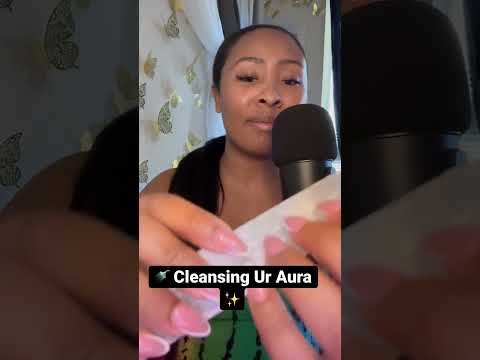 🚿 Cleansing Ur Aura ✨ #asmrforsleep #love #healing #energyhealing #asmr
