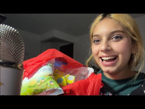 ASMR-PROBANDO DULCES CHINOS| SOFIWI