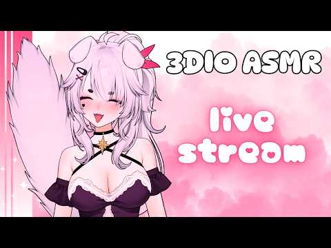 3DIO ASMR ♡ This Sweet Puppy Loves You! ˖ ࣪⚝⋆ kisses, soft speaking~