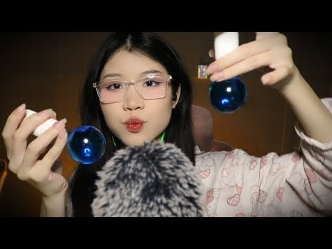 ASMR Slime, foam, water, wave tingling your brain