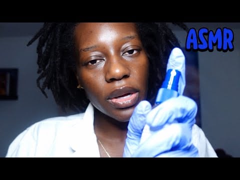 ASMR SKIN CHECK 🤍 WELCOME BACK | PERSONAL ATTENTION & FACE EXAM 🌸