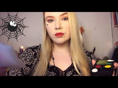 Worst Reviewed Makeup Artist Does Your HALLOWEEN Makeup *ASMR*