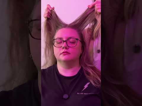 Hair play Head Massage #tingles #relax #massagetherapy #sleepaid #headmassage #relaxation #hairasmr