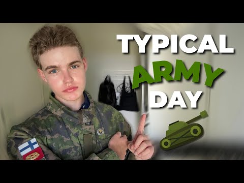 ASMR │  What A Typical Day Is Like In The ARMY🪖