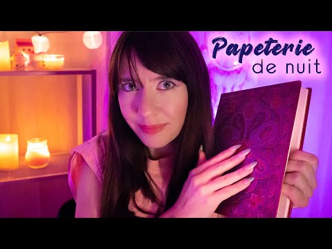 ASMR FR | Roleplay🌙 La (douce) vendeuse en papeterie 🖋️