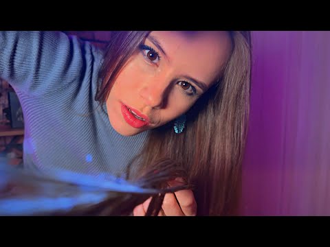 ASMR Especialista em COURO CABELUDO realiza o Tratamento Relaxante que te faz DORMIR Rápido