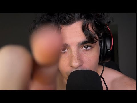 Let Me Help You Sleep 😴 (Spitpainting, mouth sounds, tingle control, mic triggers) ASMR