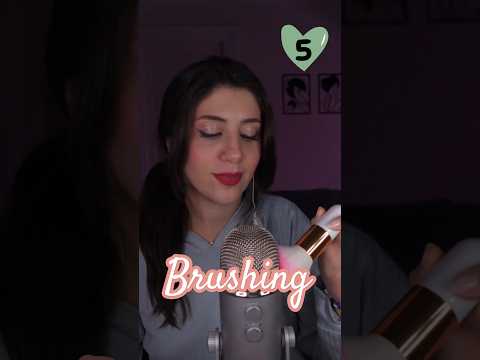 #asmr brushing! #sleep #relax #asmrsounds #asmrvideo #asmrvideos  #satisfying #brushing #triggers