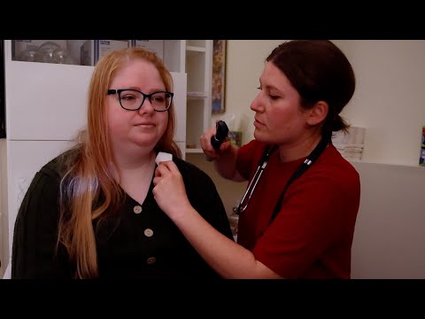 Old School ASMR Unintentional Style Cranial Nerve Exam