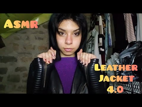 ASMR ◇ Black leather jacket 4.0 🖤