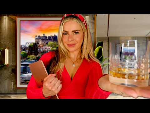 ASMR LUXURY SCOTTISH HOTEL CHECK-IN (Personal Attention, Soft Spoken, Edinburgh)