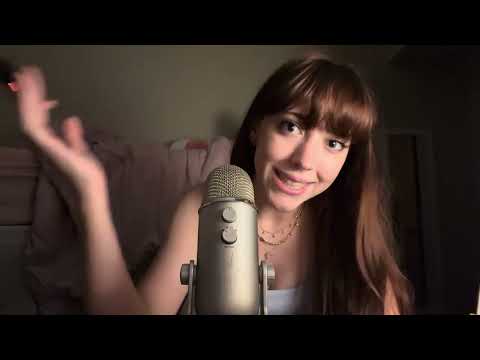 ASMR ~ While you fall asleep to this video ima get  ready 💄(rambling, mouth sounds, tapping, etc)