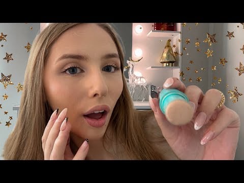 ASMR Roleplay | Unprofessional Makeup Artist Ruins Your Holiday Makeup 🎄❤️🫢