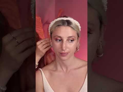 ASMR Bridal Hair Accessories Styling #asmr