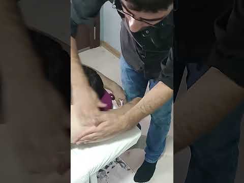 LEGENDARY RELAXING MASSAGE FOR BACK, SHOULDER AND ARM AREA #satisfying #relaxing #asmr #shorts