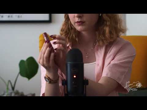 ASMR Fast Tapping on natural lipstick no talking