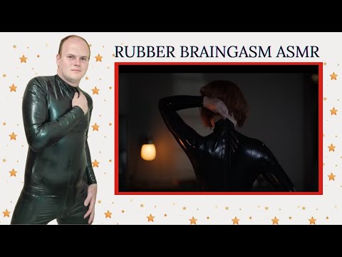 ASMR - American Horror Stories Rubber Woman Reaction - Plus ASMRist Shoutouts, Latex Catsuit Shining