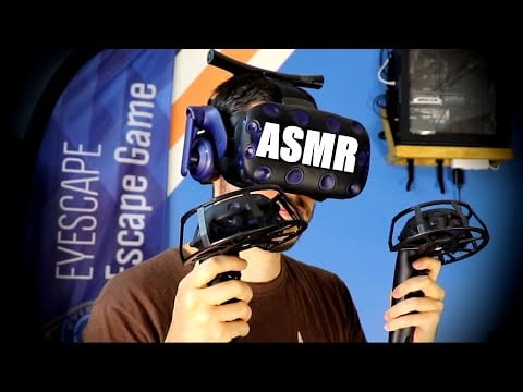 ASMR IRL Bienvenue à l'escape game EYESCAPE