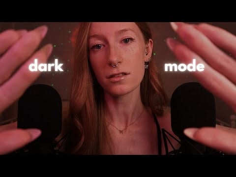 ASMR for when you're overstimulated 🌙 Whispers, breathing & scratching