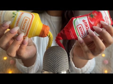 [ASMR] Relaxing Crinkly, Sticky Tapping Triggers 🌙