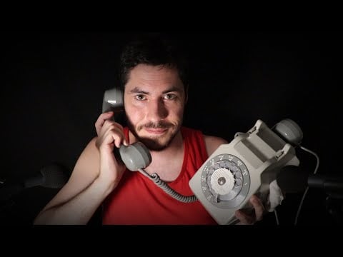 ASMR je vous relaxe avec mon téléphone retro