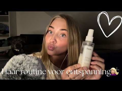 Nederlandse ASMR| Show & Tell van mijn haarroutine💇🏼‍♀️🪮🩷💆🏼‍♀️