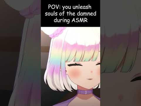 *demonic screeching* is this ASMR? 🫴🏻 🦋 sources say YES ✔️ #vtuber #vtuberclips