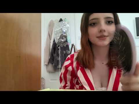 ASMR softspoken fixing your hair (giving you a bowl cut)