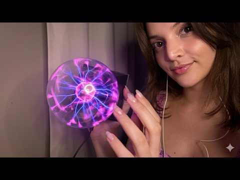 ASMR Plasma Ball Tingles 🔮 Relaxing Sounds for Deep Sleep (No Talking + Mouth sounds) 💤