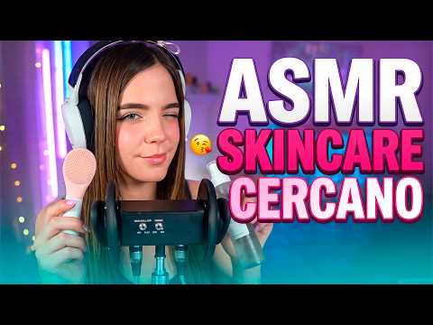 ASMR DE SKINCARE CERCANO 🧴🌸 Mimos para tu rostro | Staryuuki