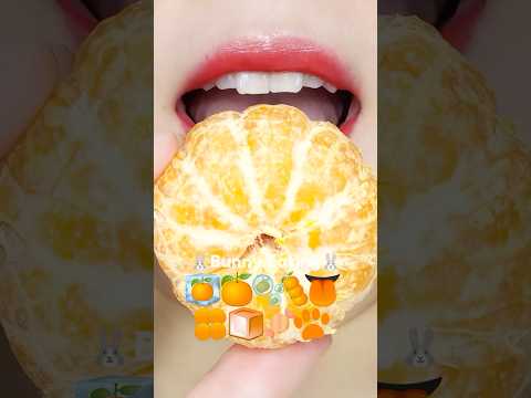 🧊Ice Cold Frozen Tangerine🍊 & Sweet Tangerine Snacks ASMR Mukbang Eating Sounds