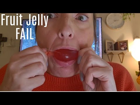 ASMR Eating Jelly Candy Fail | Whispered 