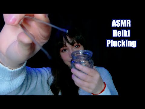 ⭐ASMR Reiki Plucking Session: Removing your Bad Energy