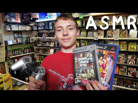 ASMR FR: Roleplay🎮Vendeur RetroGaming🎮(spécial PS2)
