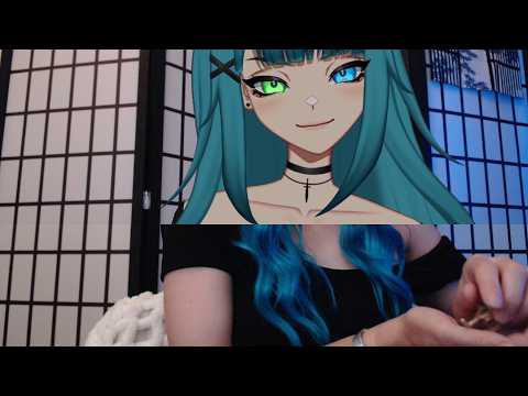 Start of Halloween witch sam ASaMR! [ASMR][3DIO][vtuber][visual ASMR][IRL][biomodel]