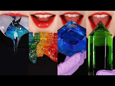 30MINUTES EMOJI EATING ASMR FOR SLEEP, RELAXING EATING ASMR 💙