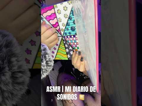 ASMR | DIARIO DE SONIDOS 💕 #asmrvideo #journalasmr #asmrsounds #asmrshorts